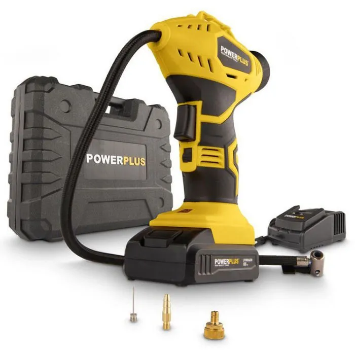 Powerplus Luchtpomp 18V